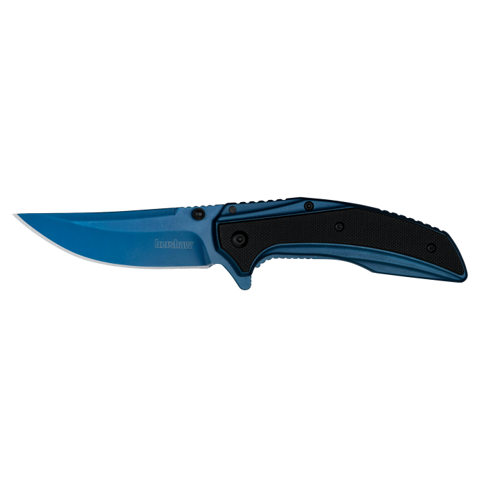 Kershaw Outright 8320 Blue Steel & G10 Blue PVD 8Cr13MoV Stainless