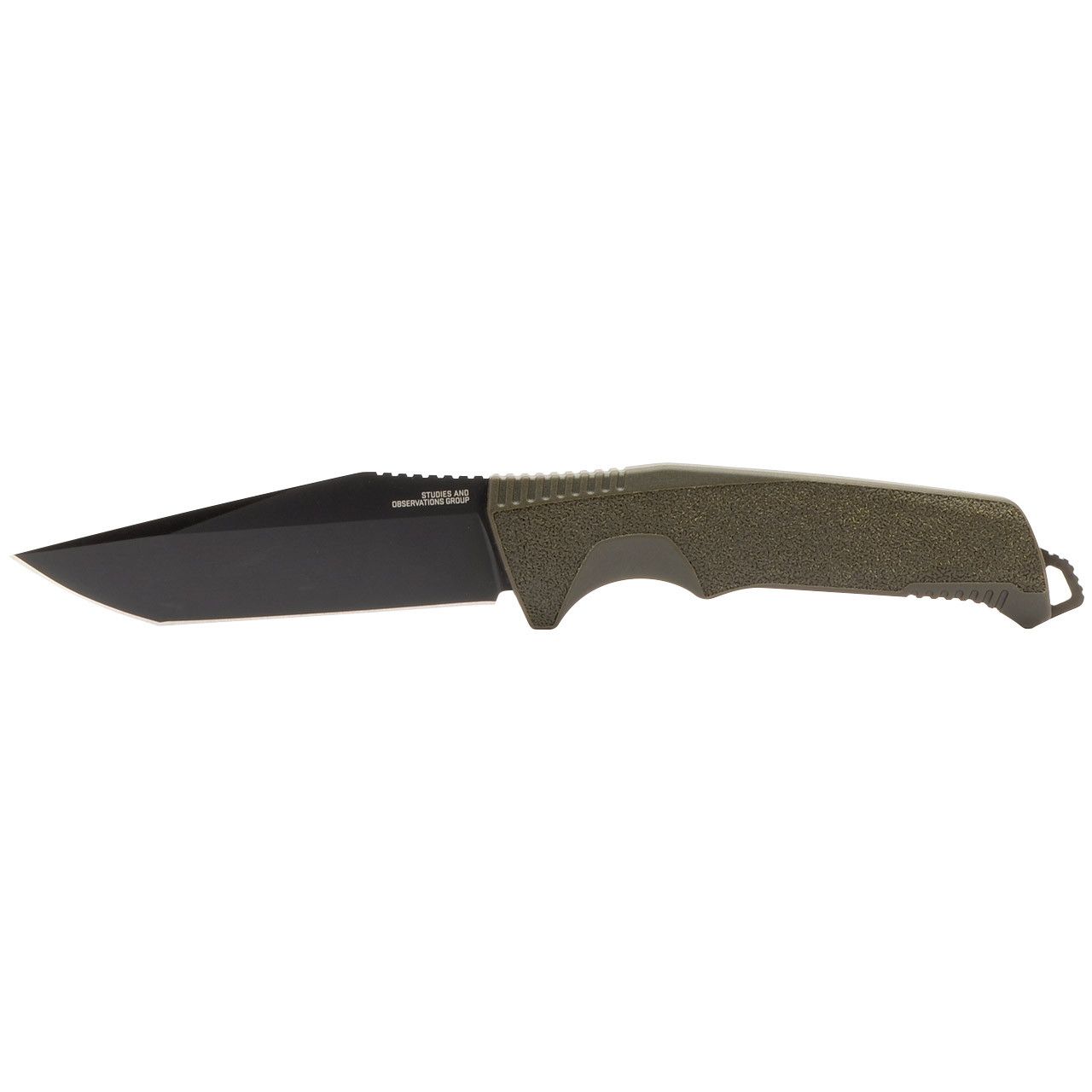 SOG Trident FX Fixed Blade 17-12-03-57 OD Green & Black Stainless