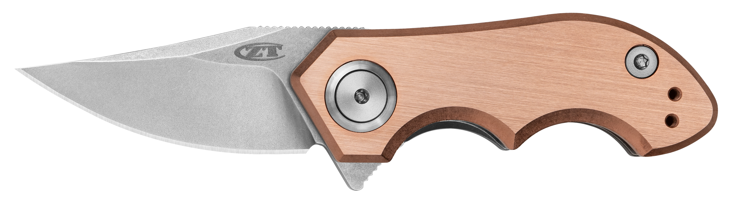 Zero Tolerance SFO Frame Lock ZT 0022CU CPM-20CV Stainless & Solid
