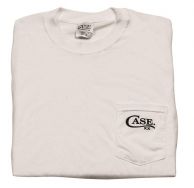 Case xx Logo Premium 100% Cotton Medium White Pocket T-shirt 52493