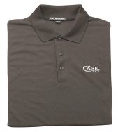 Case xx Logo Premium Cotton/Poly xxX-Large Grey Polo Shirt 52503