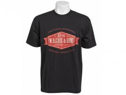Case xx Black & Red Twice Tested 100% Cotton Medium T-Shirt 52513