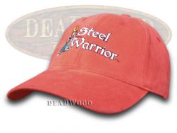 Frost Cutlery Steel Warrior Red 100% Cotton Hat Baseball Cap