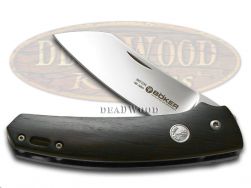 Boker Tree Brand Haddock Liner Lock Knife Grenadill & Titanium 1/145 Anv 110717