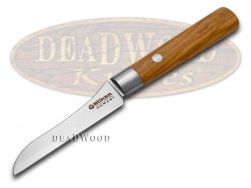 Boker Tree Brand Damascus Kitchen Vegetable Knife Olive Wood 130438DAM