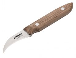 Boker Tree Brand Brava Kitchen Peeling Knife Olive Wood Full Tang Cutlery 130488