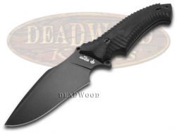 Boker Arbolito Buffalo Soul II Fixed Blade Knife Black Micarta N695 02BA3154