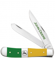 Case xx Knives John Deere Green and Yellow Trapper 15787 Stainless Pocket Knife
