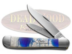 Case xx Copperhead Smooth Blue Luster Corelon 20148BL Stainless Pocket Knife