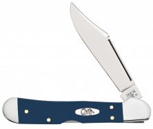 Case xx Mini Copperlock Knife Navy Blue Synthetic Stainless 23616 Pocket Knives