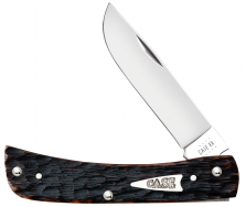 Case xx Peach Seed jigged Brown Bone Sod Buster Jr Stainless 42653 Pocket Knife
