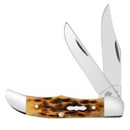 Case xx Pocket Hunter Knife Jigged Pocket Worn Antique Bone Stainless 55221