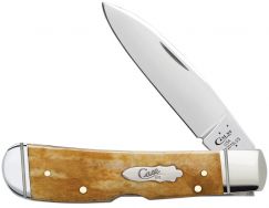 Case xx Tribal Lock Knife Smooth Antique Bone Stainless Pocket Knives 58190
