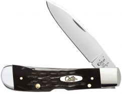 Case xx Tribal Lock Knife Jigged Genuine Buffalo Horn Stainless Pocket 65026