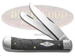 Case xx Trapper Knife Tortoise Shell Gray Bone 1/500 Stainless Pocket Knives