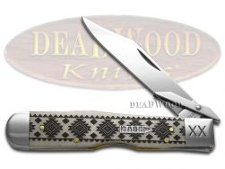 Case xx Cheetah Knife Tribal Native American Pattern Natural Bone 1/500