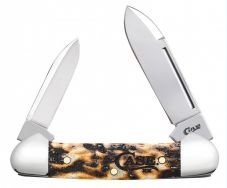 Case xx Butterbean Knife Toasted Bone Handle Stainless Pocket Knives 67913