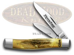Case xx Genuine Deer Stag Rancher Medium Texas Jack Pocket Knife 68135 Knives