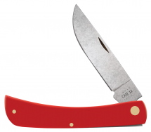 Case xx 'American Workman' Sodbuster 73933 Red Synthetic Carbon Steel Knife
