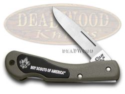 Case xx Boy Scouts Mini Blackhorn Lockback Knife Lightweight Tan Stainless 08033