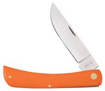 Case xx Sodbuster Knife Smooth Orange Delrin Stainless 80512 Pocket Knives