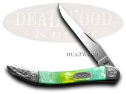 Case xx Knives Toothpick Rainbow Corelon Engraved Bolster Stainless 910096RB/E