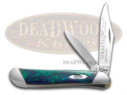 Case xx Peanut Knife Slant Series Aquarius Corelon 1/2500 Stainless S9220AQ