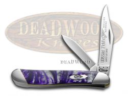 Case xx Peanut Knife Slant Series Purple Passion Corelon 1/2500 Pocket S9220PP