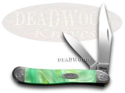 Case xx Peanut Knife Engraved Bolster Rainbow Corelon Stainless Pocket 9220RB/E