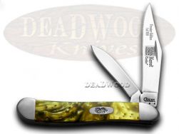 Case xx Peanut Knife 24K Genuine Corelon 1/500 Stainless Pocket Knives 9220