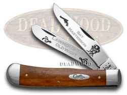 Case xx Trapper Knife Bat Masterson Chestnut Bone 1/500 Lawmen of the Old West
