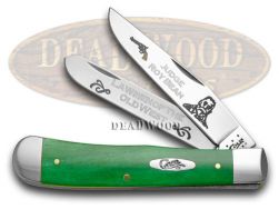 Case xx Trapper Knife Judge Roy Bean Green Bone 1/500 Lawmen of the Old West