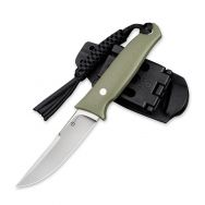 CIVIVI Tamashii Fixed Blade C19046-2 Knife D2 Stainless Steel & OD Green G10