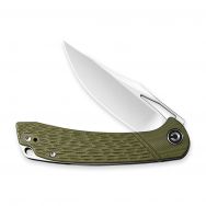 CIVIVI Dogma Liner Lock C2005A Knife D2 Stainless Steel & OD Green G10