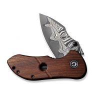 Civivi Knives Gordo Liner Lock C22018C-DS1 Guibourtia Wood Damascus Pocket Knife