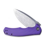 CIVIVI Praxis Liner Lock C803DS-2 Knife Damascus Steel & Purple G10