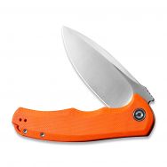 CIVIVI Praxis Liner Lock C803D Knife 9Cr18MoV Stainless Steel & Orange G10