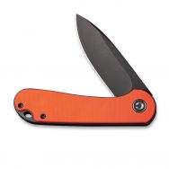 CIVIVI Elementum Liner Lock C907Y Knife D2 Stainless Steel & Orange G10