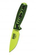 ESEE 3PMVG-007 Fixed Blade Knife Venom 1095 Carbon Steel & Green/Black G10