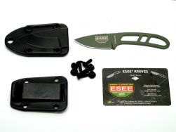 ESEE CAN-OD-E Candiru Fixed Blade Knife OD Green 1095 Carbon Steel