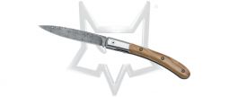 Fox Knives Elite Gentleman's Liner Lock 271DOL Knife Damasteel/Olive Wood