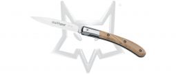 Fox Knives Elite Gentleman's Liner Lock 271 OL Knife N690Co Stainless/Olive Wood