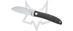 Fox Knives Livri Slip-joint FX-273 CF Knife M390 Stainless & Black Carbon Fiber