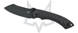 Fox Knives Pelican Liner Lock FX-534 CF Knife Black N690Co Steel & Carbon Fiber