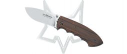 Fox Knives Liner Lock BR322 Knife N690Co Stainless & Ziricote Wood