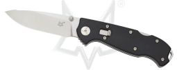 Fox Knives Ron Lake Lockback FX-RL01 G10 Knife N690Co Stainless & Black G10