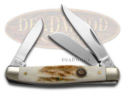 Hen & Rooster Medium Stockman Knife Genuine Deer Stag Stainless Pocket 273-DS