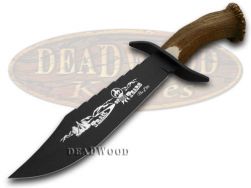 Hen & Rooster Bowie Knife Trail of Tears Deer Stag 1/500 Blackened 5000B/TT