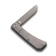 Jack Wolf Pioneer Jack PIONE-01-TI-Smooth Titanium Satin S90V Pocket Knife
