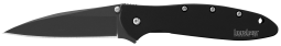 Kershaw Leek Liner Lock Knife Black Stainless Steel 14C28N Blade 1660CKT